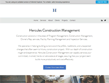 Tablet Screenshot of herculescm.com